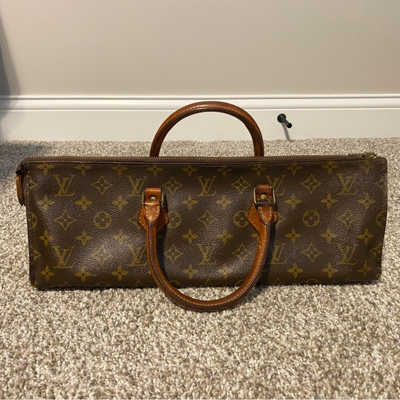 Louis Vuitton Monogram Sac Triangle Handbag - Picture 2 of 11
